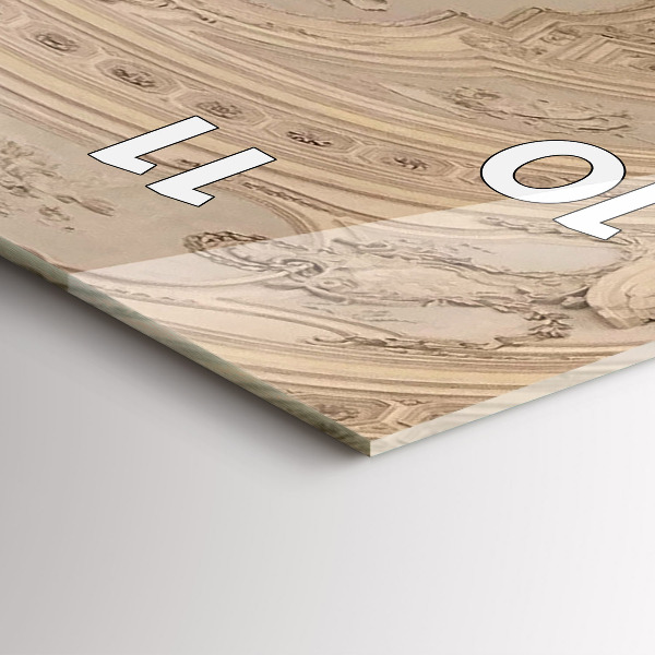 Vertical wall clock La Veneria Reale Museum