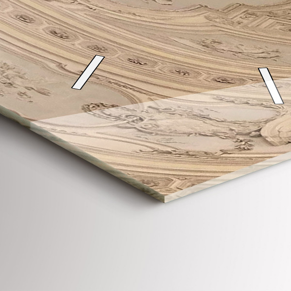 Vertical wall clock La Veneria Reale Museum