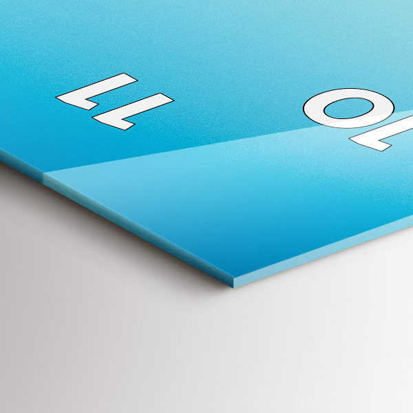 Vertical wall clock Rialto Bridge in Venice