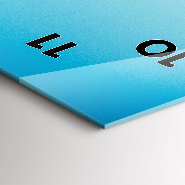 Vertical wall clock Rialto Bridge in Venice