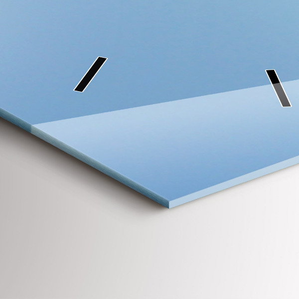 Vertical wall clock Route 66 in the US