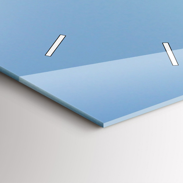 Vertical wall clock Route 66 in the US