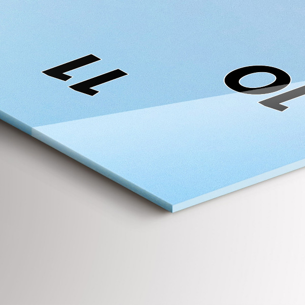 Vertical wall clock Yacht in Tenerife