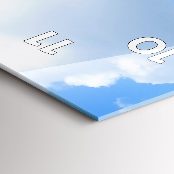 Vertical wall clock Kasprowy Wierch Zakopane