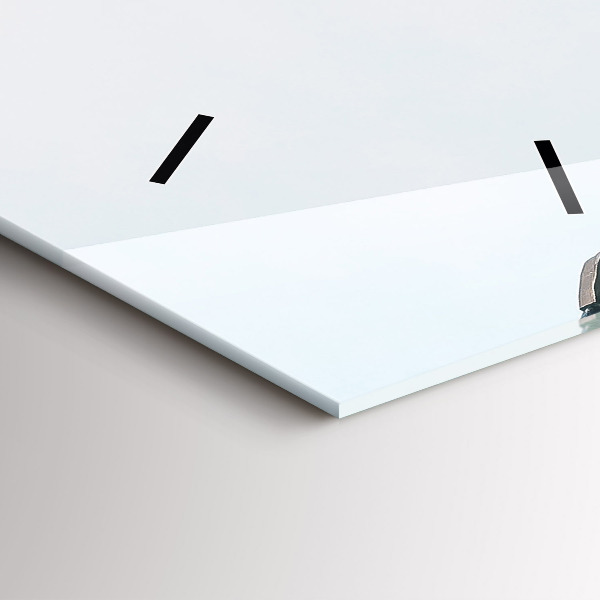 Vertical wall clock Dancing House Prague