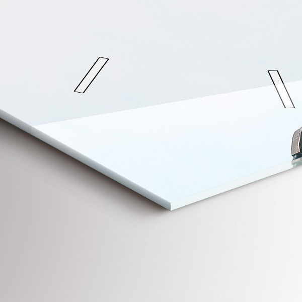 Vertical wall clock Dancing House Prague