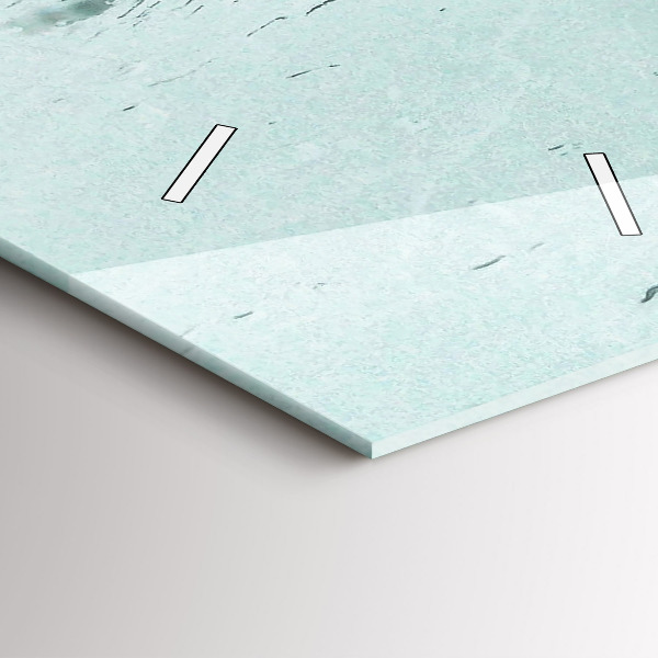 Vertical wall clock Rainy London