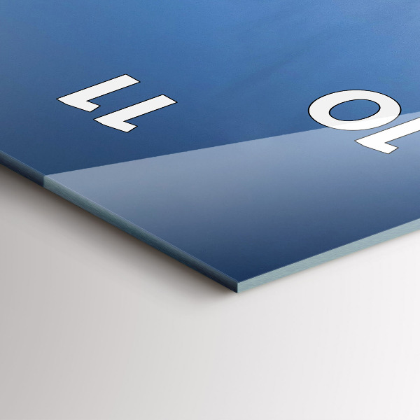 Vertical wall clock Photo of Chicago