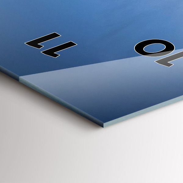 Vertical wall clock Photo of Chicago