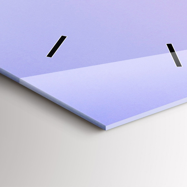 Vertical wall clock View of the skyscrapers of the USA