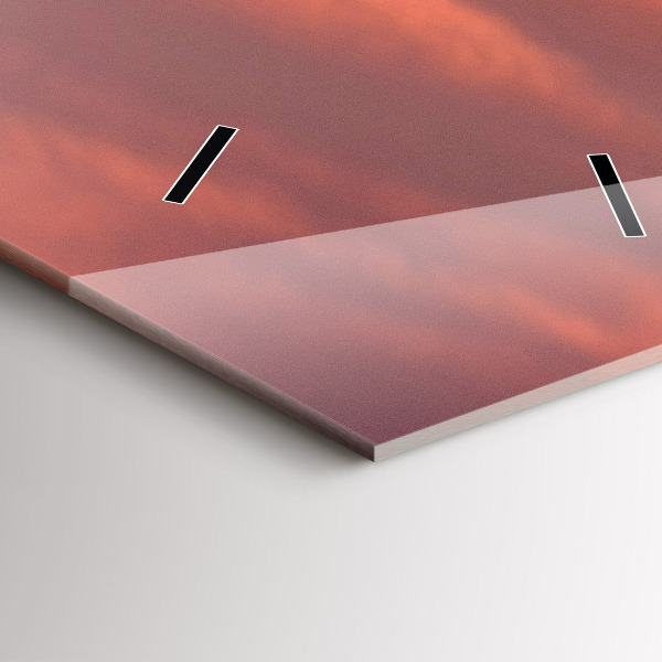 Vertical wall clock Philadelphia City Skyline