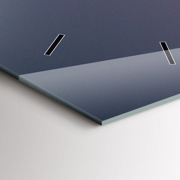 Vertical wall clock Rocky Yosemite Road