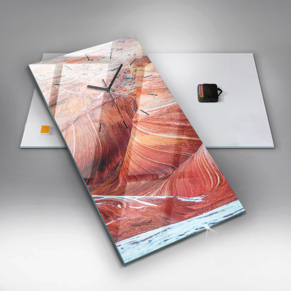 Vertical wall clock The Picturesque Grand Canyon