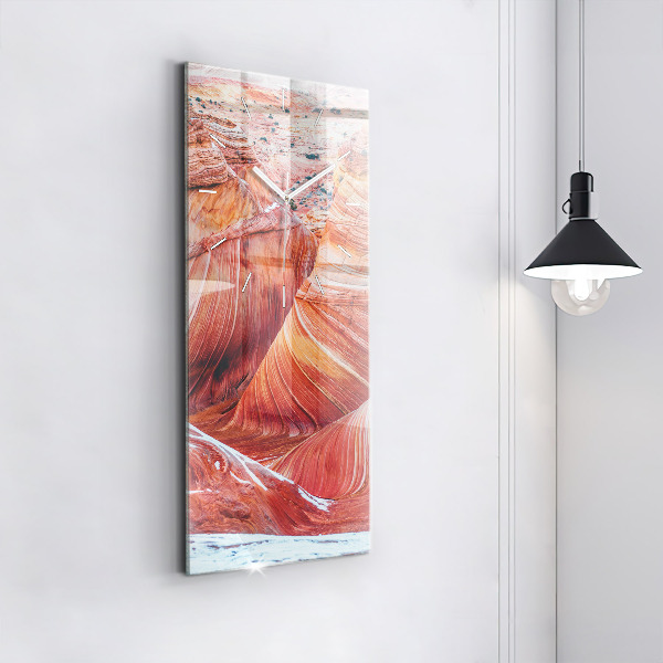 Vertical wall clock The Picturesque Grand Canyon