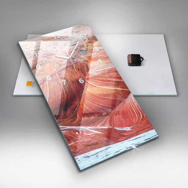 Vertical wall clock The Picturesque Grand Canyon