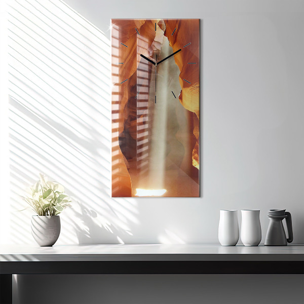 Vertical wall clock Desert Canyon