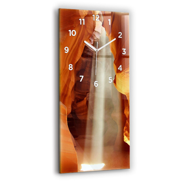 Vertical wall clock Desert Canyon