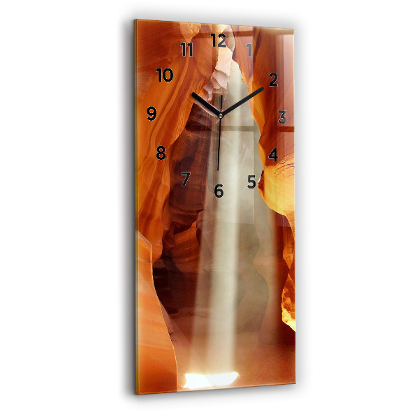 Vertical wall clock Desert Canyon