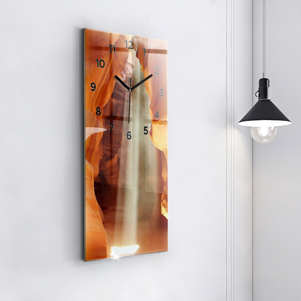 Vertical wall clock Desert Canyon