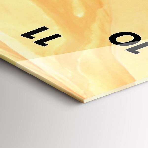 Vertical wall clock Antelope Canyon