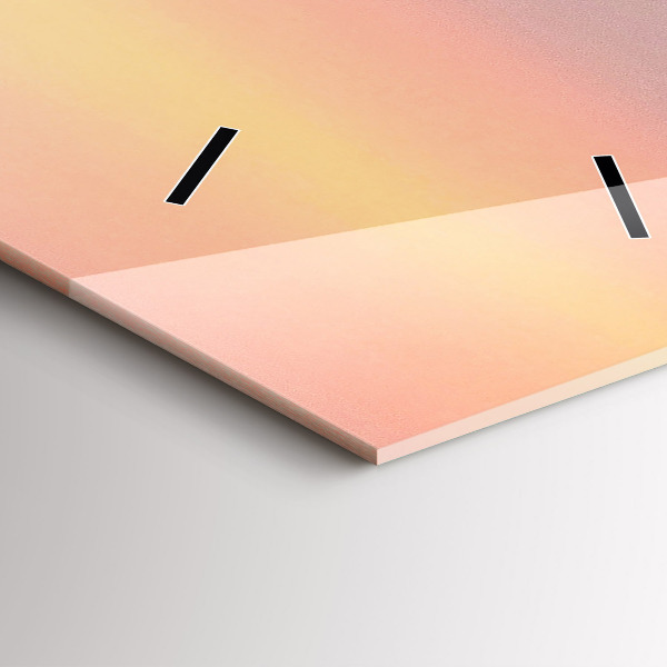 Vertical wall clock Surfer in Hawaii