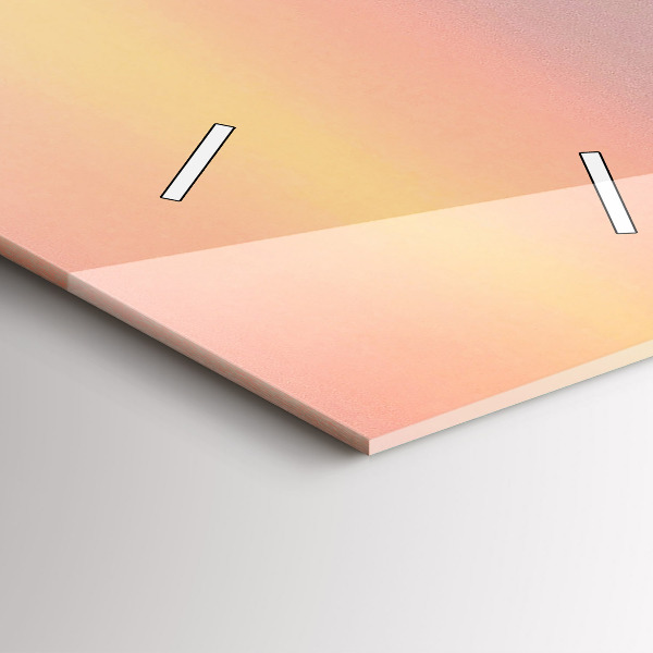 Vertical wall clock Surfer in Hawaii