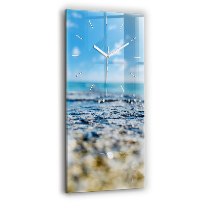 Vertical wall clock Water photography