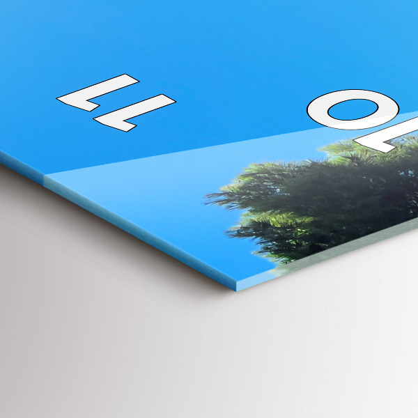 Vertical wall clock Costa Brava