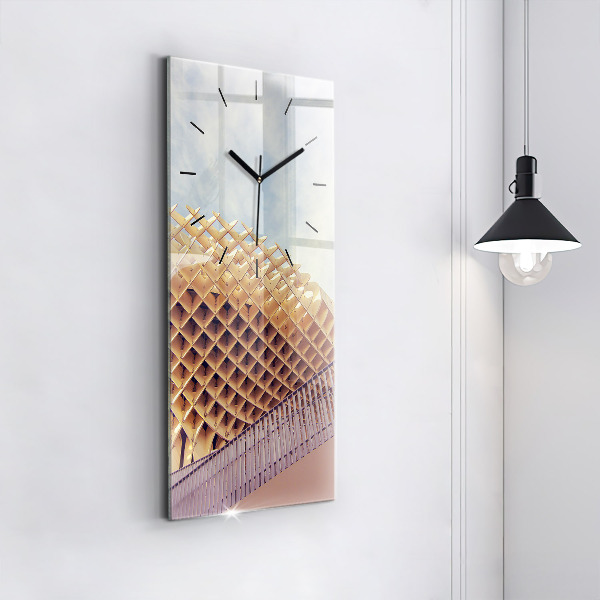 Vertical wall clock Viewpoint in Seville