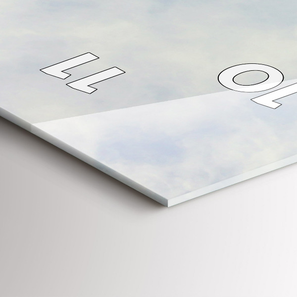 Vertical wall clock Viewpoint in Seville