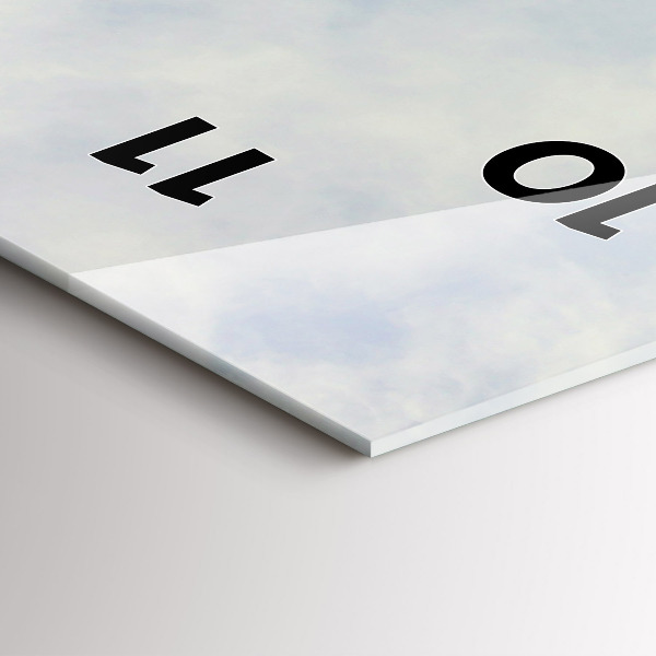 Vertical wall clock Viewpoint in Seville