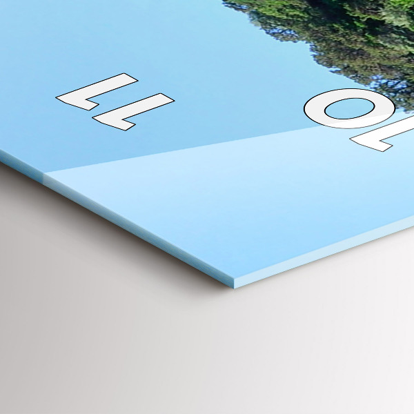 Vertical wall clock Underwater Cave