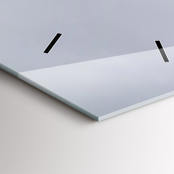 Vertical wall clock Statue of the Virgin Mary in Lyon