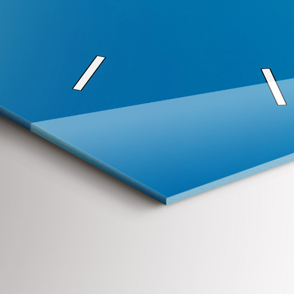 Vertical wall clock Cliffs in Dubrovnik