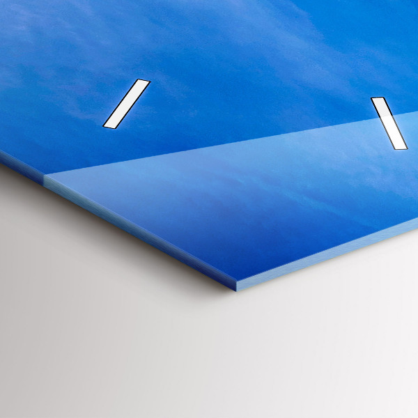 Vertical wall clock Phuket in Thailand