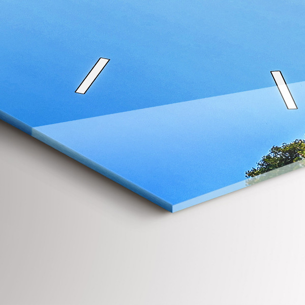 Vertical wall clock Surat Thani Park Thailand