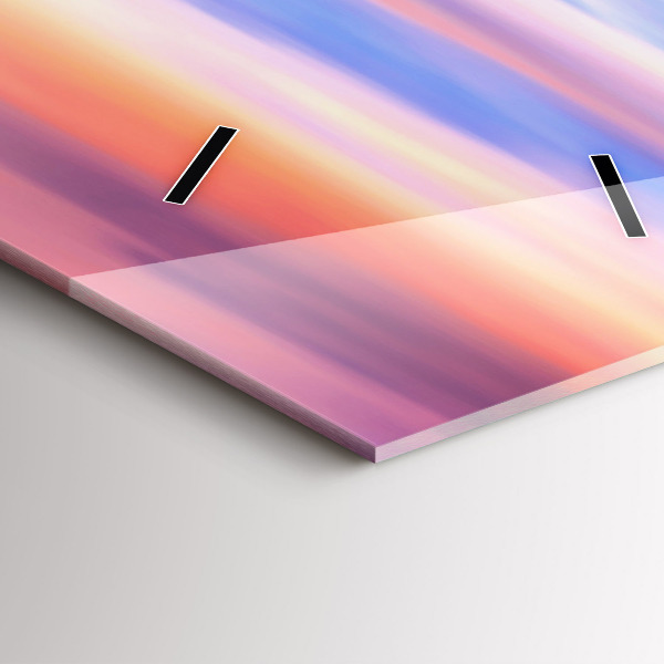 Vertical wall clock Godafoss Waterfall Iceland