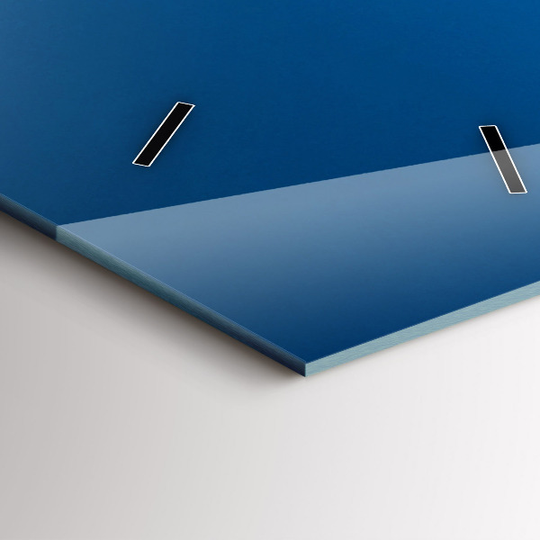 Vertical wall clock Marina in Marseille France