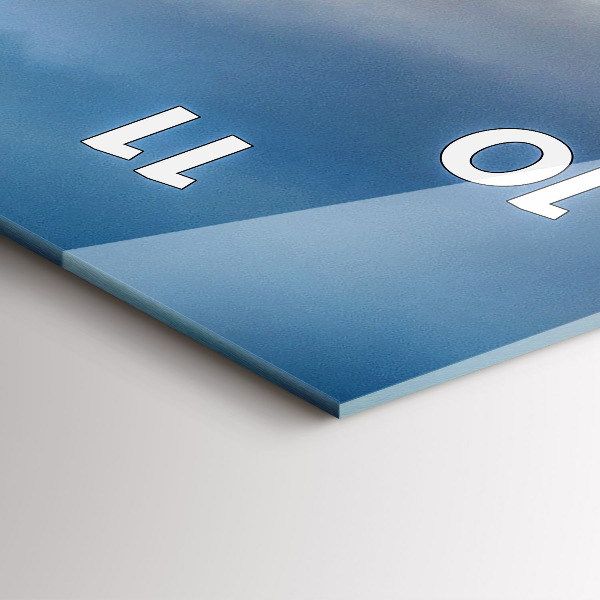 Vertical wall clock Lake Jokulsarlon Iceland