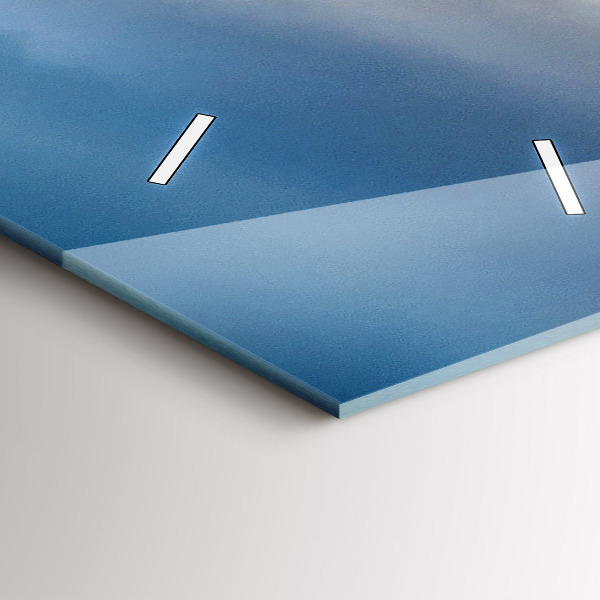 Vertical wall clock Lake Jokulsarlon Iceland