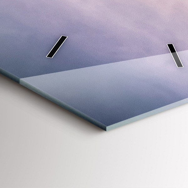 Vertical wall clock Brandenburg Gate