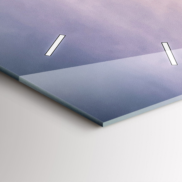 Vertical wall clock Brandenburg Gate