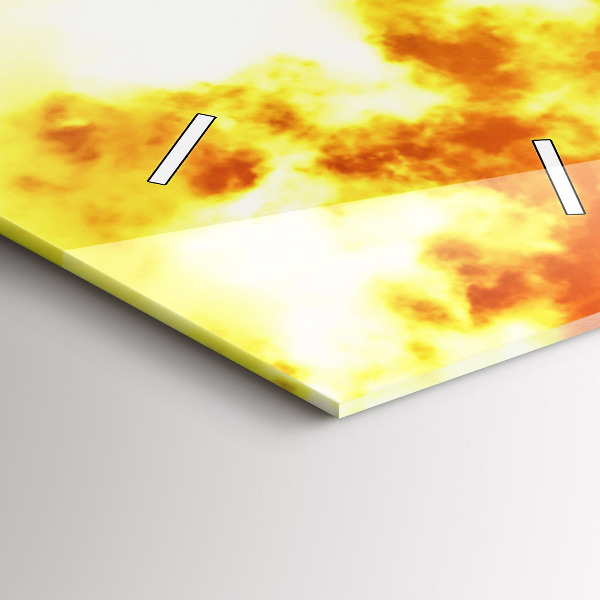 Vertical wall clock The Eiffel Tower in Paris