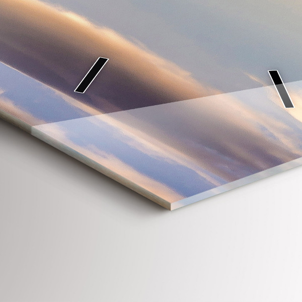 Vertical wall clock Pieniny – Wysoki Wierch