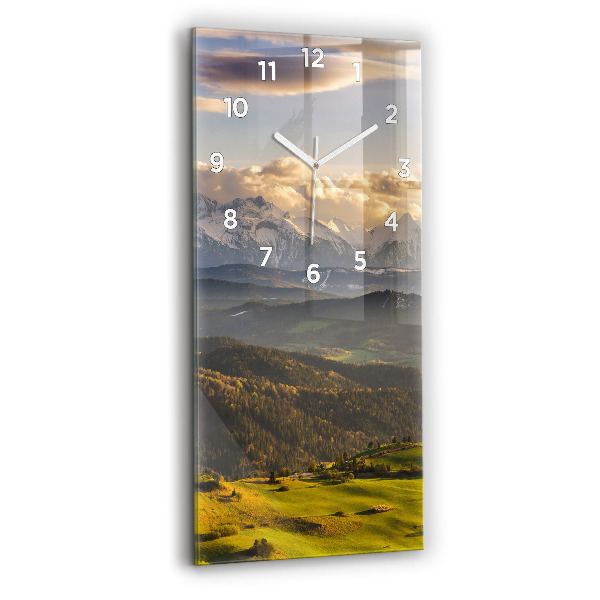 Vertical wall clock Pieniny – Wysoki Wierch