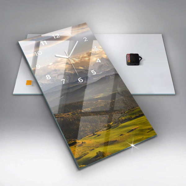 Vertical wall clock Pieniny – Wysoki Wierch