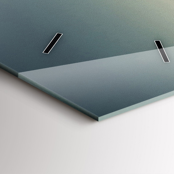 Vertical wall clock Bieszczady Mountains