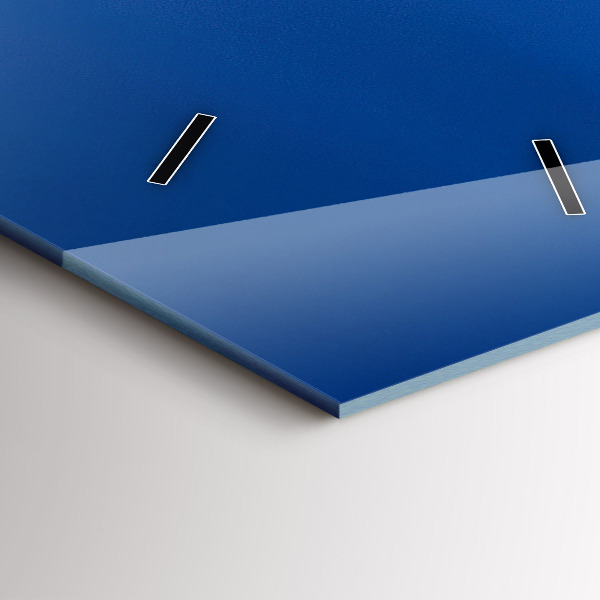 Vertical wall clock Panorama of the city of Pilsen