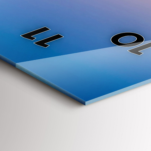 Vertical wall clock Hamburg City Hall