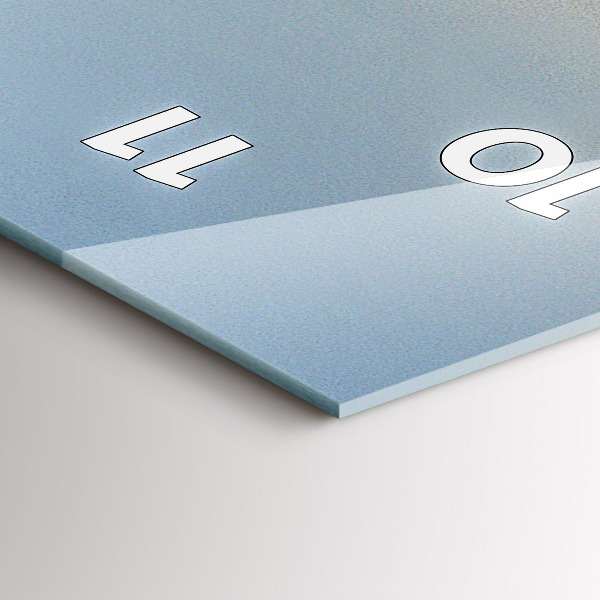 Vertical wall clock Beach Holidays